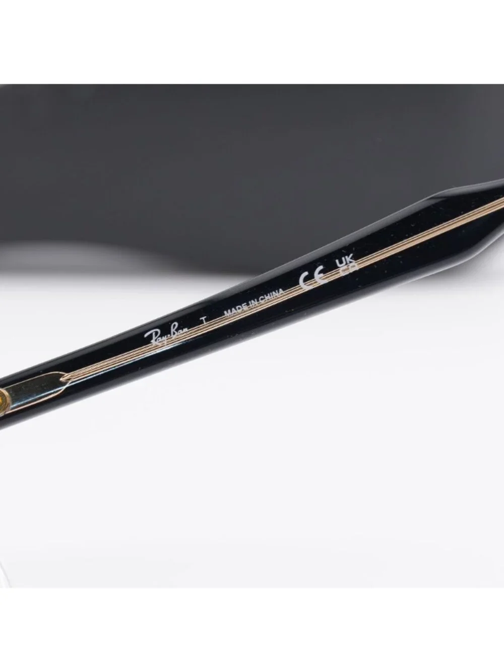 Ray Ban RX5598 2034 Square Eyeglasses 51mm – Black on Transparent